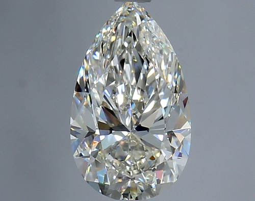2.0 carat H-IF Natūralus Pear Deimantas (1)