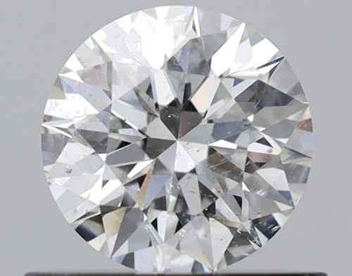 0.55 carat G-SI2 Excellent cut Natūralus Round Deimantas (1)