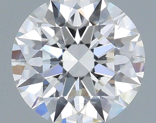0.5 carat F-SI1 Excellent cut Natūralus Round Deimantas (1)