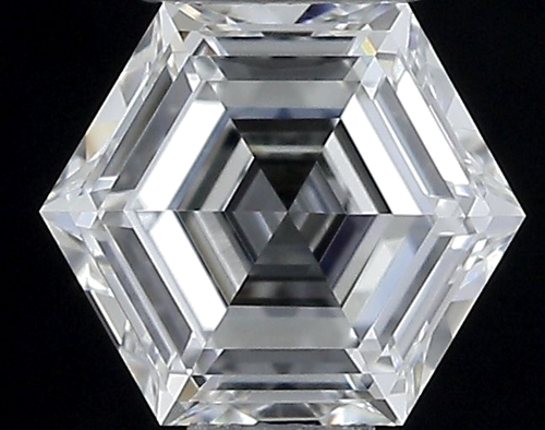 0.59 carat G-VVS2 Natūralus Hexagonal Deimantas (1)