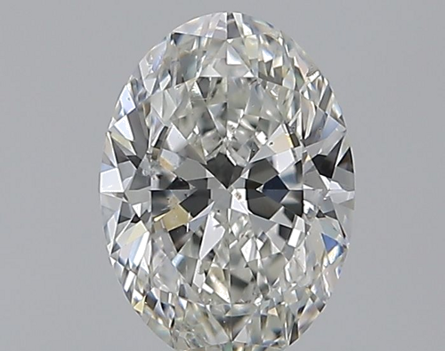 0.75 carat H-SI2 Natūralus Oval Deimantas (1)