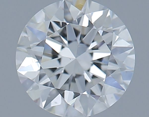 0.56 carat F-SI1 Excellent cut Natūralus Round Deimantas (1)