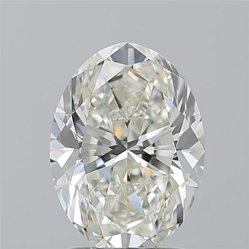 1.7 carat J-VVS2 Natūralus Oval Deimantas (1)