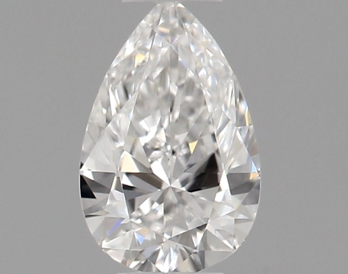 0.23 carat E-VVS1 Natūralus Pear Deimantas (1)