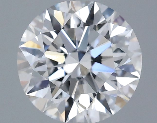0.53 carat D-VVS2 Excellent cut Natūralus Round Deimantas (1)