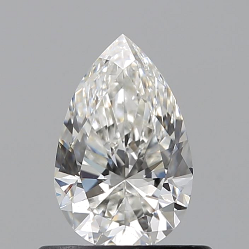 0.6 carat G-VS1 Natūralus Pear Deimantas (1)