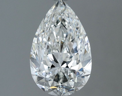 1.21 carat G-VVS1 Natūralus Pear Deimantas (1)