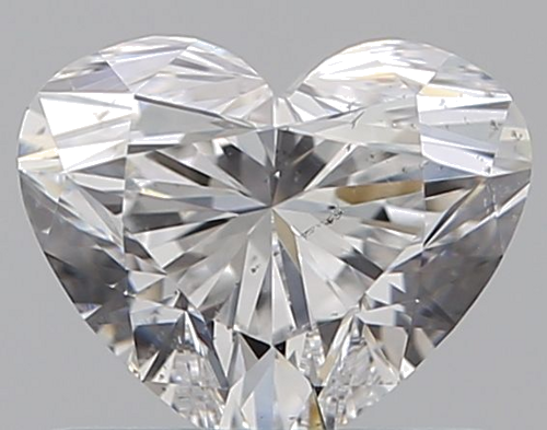 0.7 carat E-SI1 Natūralus Heart Deimantas (1)