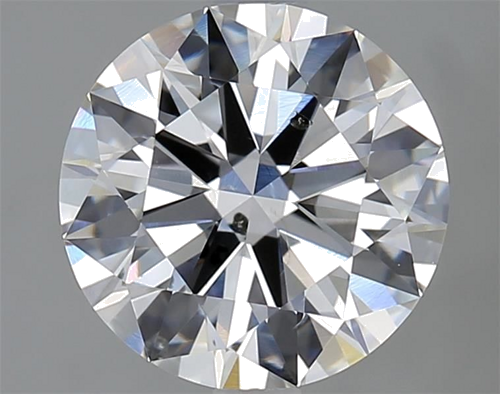 1.9 carat E-SI2 Excellent cut Natūralus Round Deimantas (1)