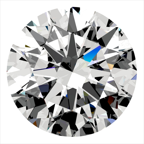 0.3 carat F-VS2 Excellent cut Natūralus Round Deimantas (1)