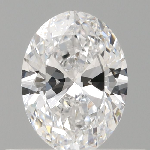 0.45 carat D-VVS1 Natūralus Oval Deimantas (1)