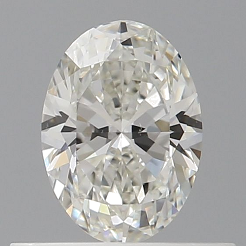 0.46 carat H-VS1 Natūralus Oval Deimantas (1)