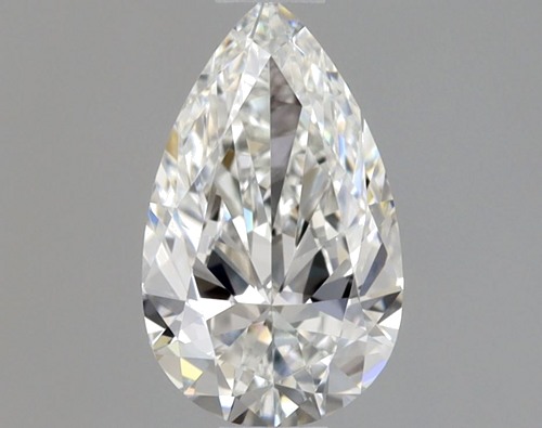 0.58 carat G-IF Natūralus Pear Deimantas (1)