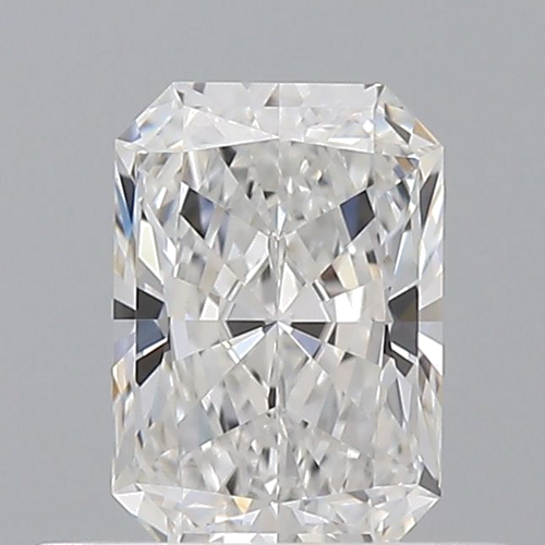 0.5 carat D-VVS2 Natūralus Radiant Deimantas (1)