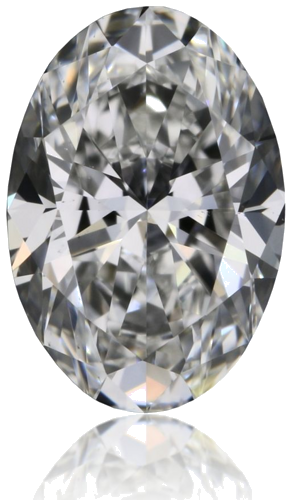0.55 carat F-VS2 Natūralus Oval Deimantas (1)