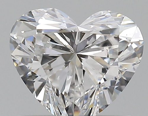 0.7 carat E-VS2 Natūralus Heart Deimantas (1)