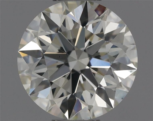 0.42 carat I-VS2 Excellent cut Natūralus Round Deimantas (1)