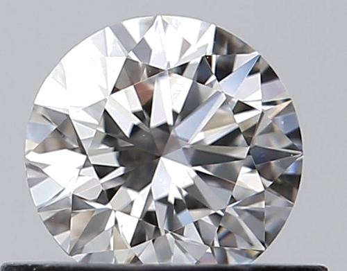 0.5 carat F-VVS2 Excellent cut Natūralus Round Deimantas (1)