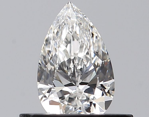0.41 carat E-VVS2 Natūralus Pear Deimantas (1)