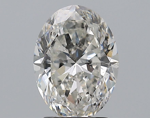 2.51 carat G-SI2 Natūralus Oval Deimantas (1)