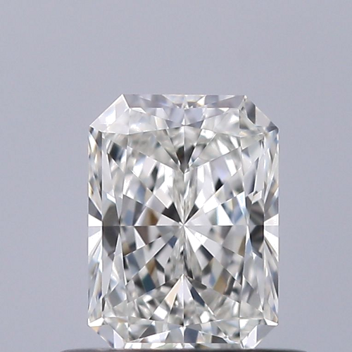 0.51 carat H-VS1 Natūralus Radiant Deimantas (1)