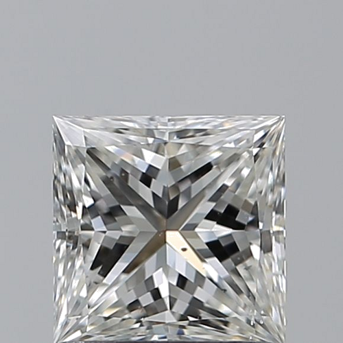 1.01 carat G-SI1 Natūralus Princess Deimantas (1)