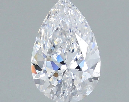 0.43 carat D-IF Natūralus Pear Deimantas (1)