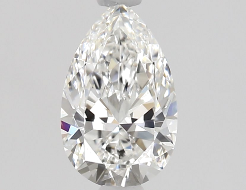 0.63 carat E-VS1 Natūralus Pear Deimantas (1)