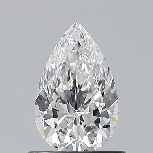 0.7 carat D-VS1 Natūralus Pear Deimantas (1)