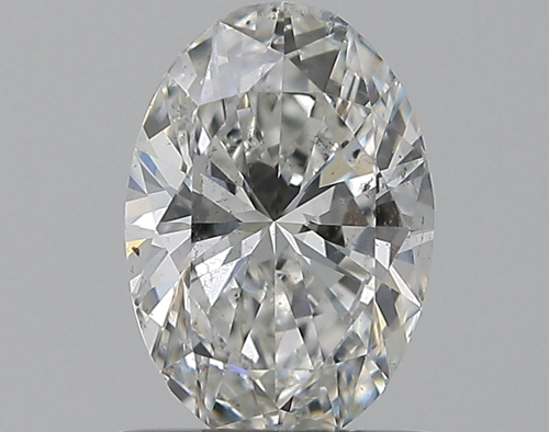 0.72 carat G-SI1 Natūralus Oval Deimantas (1)