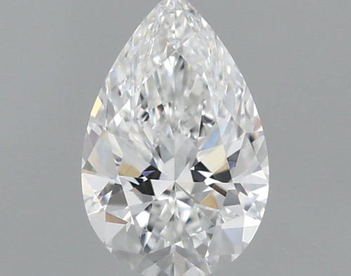 0.61 carat E-VS1 Natūralus Pear Deimantas (1)