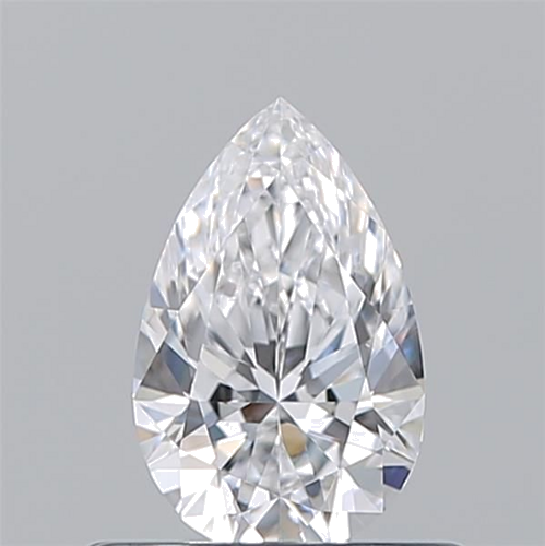 0.5 carat D-VS2 Natūralus Pear Deimantas (1)