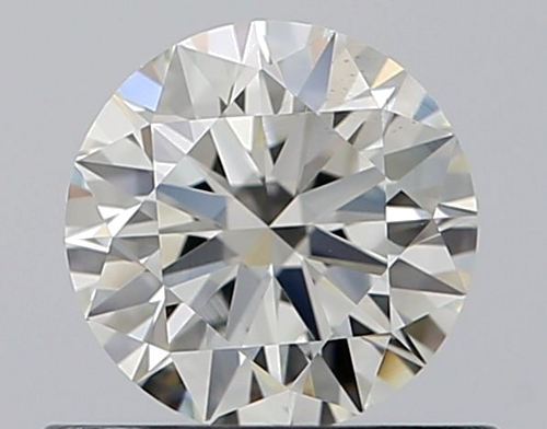 0.56 carat I-VS2 Excellent cut Natūralus Round Deimantas (1)