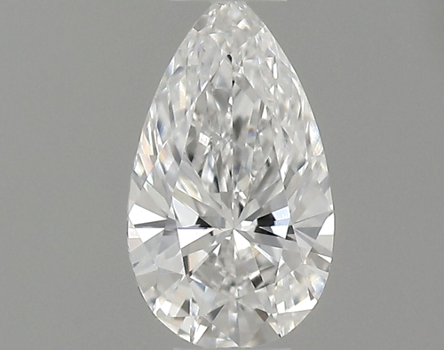 0.23 carat F-VVS2 Natūralus Pear Deimantas (1)