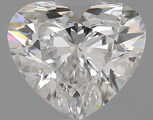 0.7 carat D-VS2 Natūralus Heart Deimantas (1)
