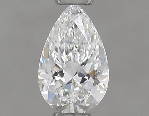 0.3 carat E-VVS1 Natūralus Pear Deimantas (1)