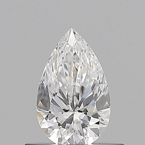 0.51 carat D-VS1 Natūralus Pear Deimantas (1)