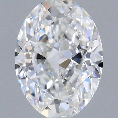 0.4 carat F-VVS1 Natūralus Oval Deimantas (1)