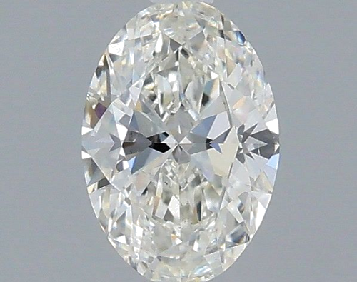 0.5 carat I-SI1 Natūralus Oval Deimantas (1)
