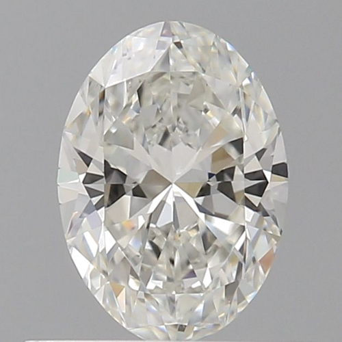 0.53 carat G-VVS2 Natūralus Oval Deimantas (1)