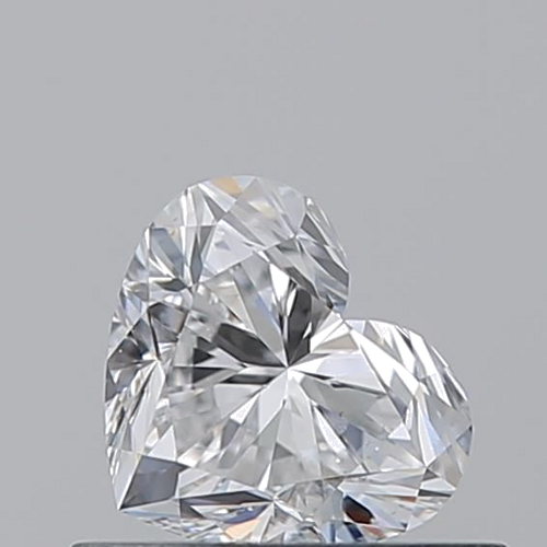 0.51 carat E-SI2 Natūralus Heart Deimantas (1)