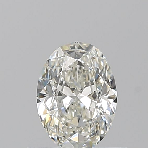 0.6 carat I-VS1 Natūralus Oval Deimantas (1)
