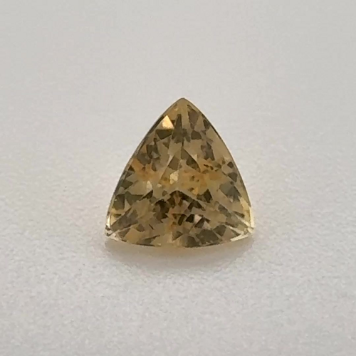 0.49 carat YELLOW Trilliant Topaz (1)