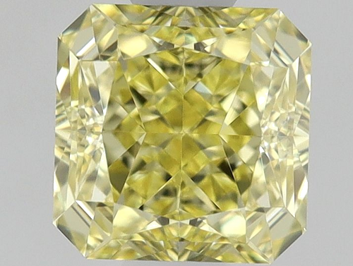 0.73 carat Fancy Intense Yellow-IF Natūralus Square Radiant Deimantas (1)