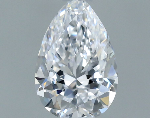 0.31 carat D-VVS1 Natūralus Pear Deimantas (1)