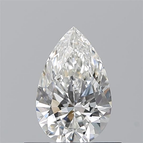 0.53 carat G-VVS1 Natūralus Pear Deimantas (1)