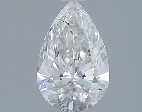 1.2 carat F-SI1 Natūralus Pear Deimantas (1)