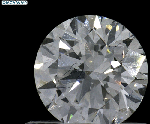 0.71 carat E-VVS2 Excellent cut Natūralus Round Deimantas (1)