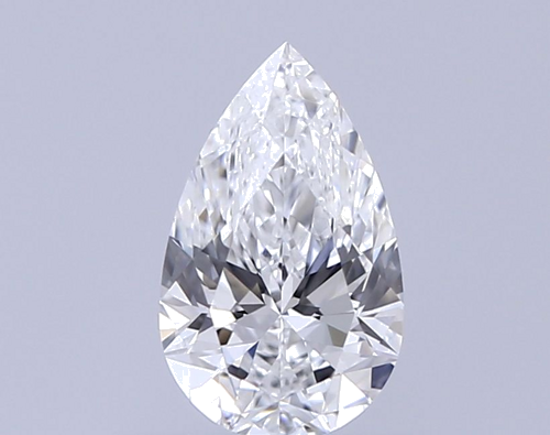 0.5 carat F-VS1 Natūralus Pear Deimantas (1)