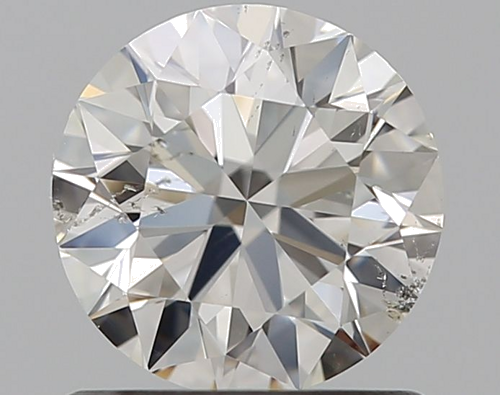 0.9 carat H-SI1 Excellent cut Natūralus Round Deimantas (1)